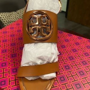 Tory Burch 65MM Metal Miller Wedge